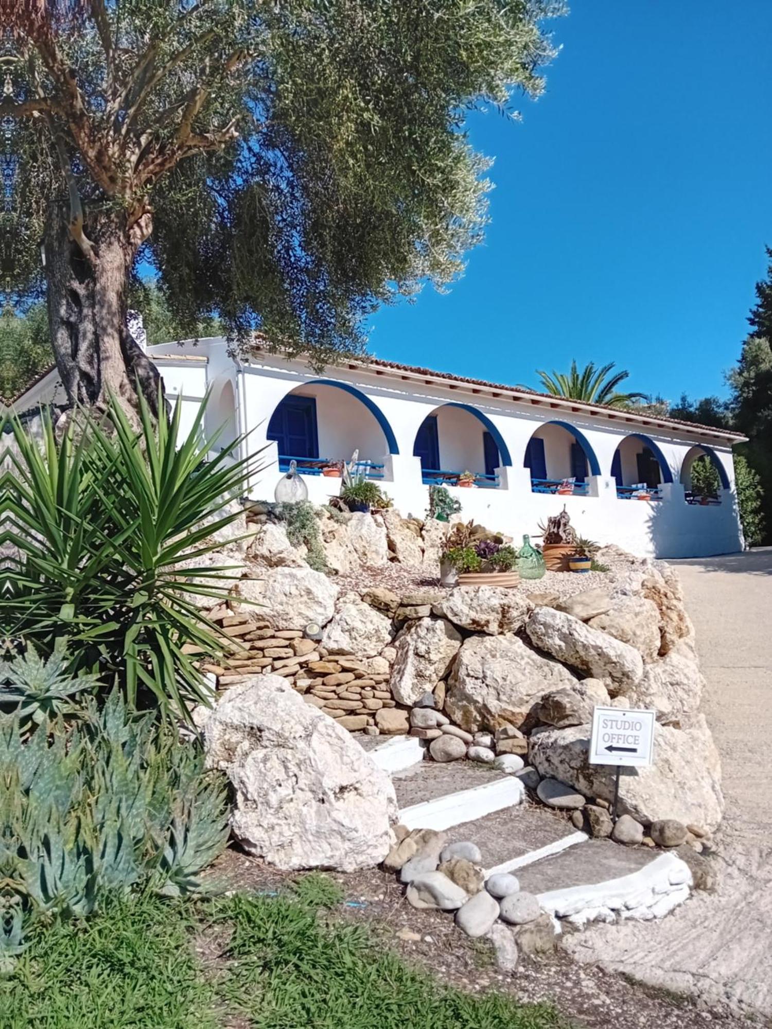 Ferienwohnung Spiti Melianou Agios Georgios Pagon Exterior foto