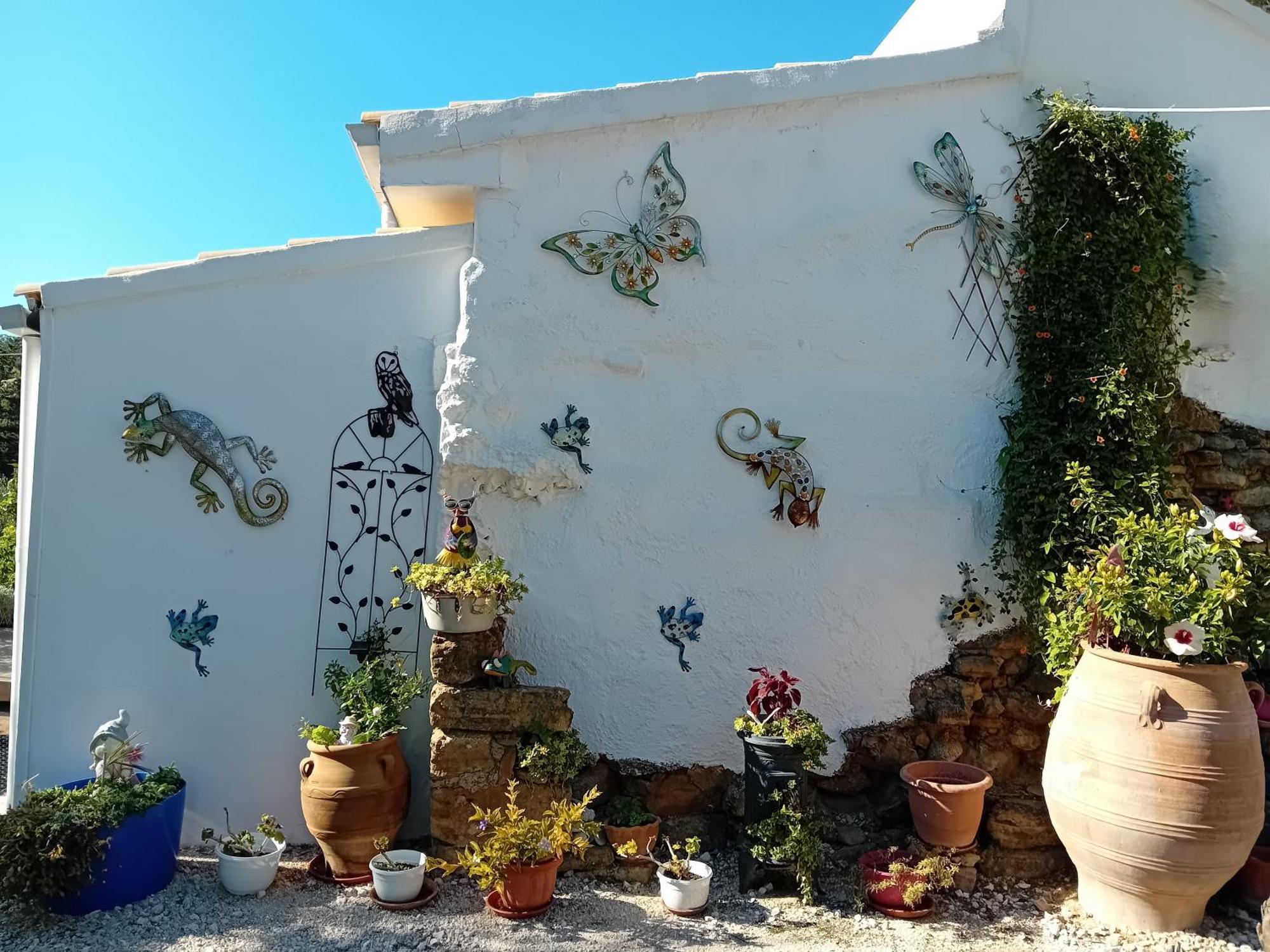 Ferienwohnung Spiti Melianou Agios Georgios Pagon Exterior foto