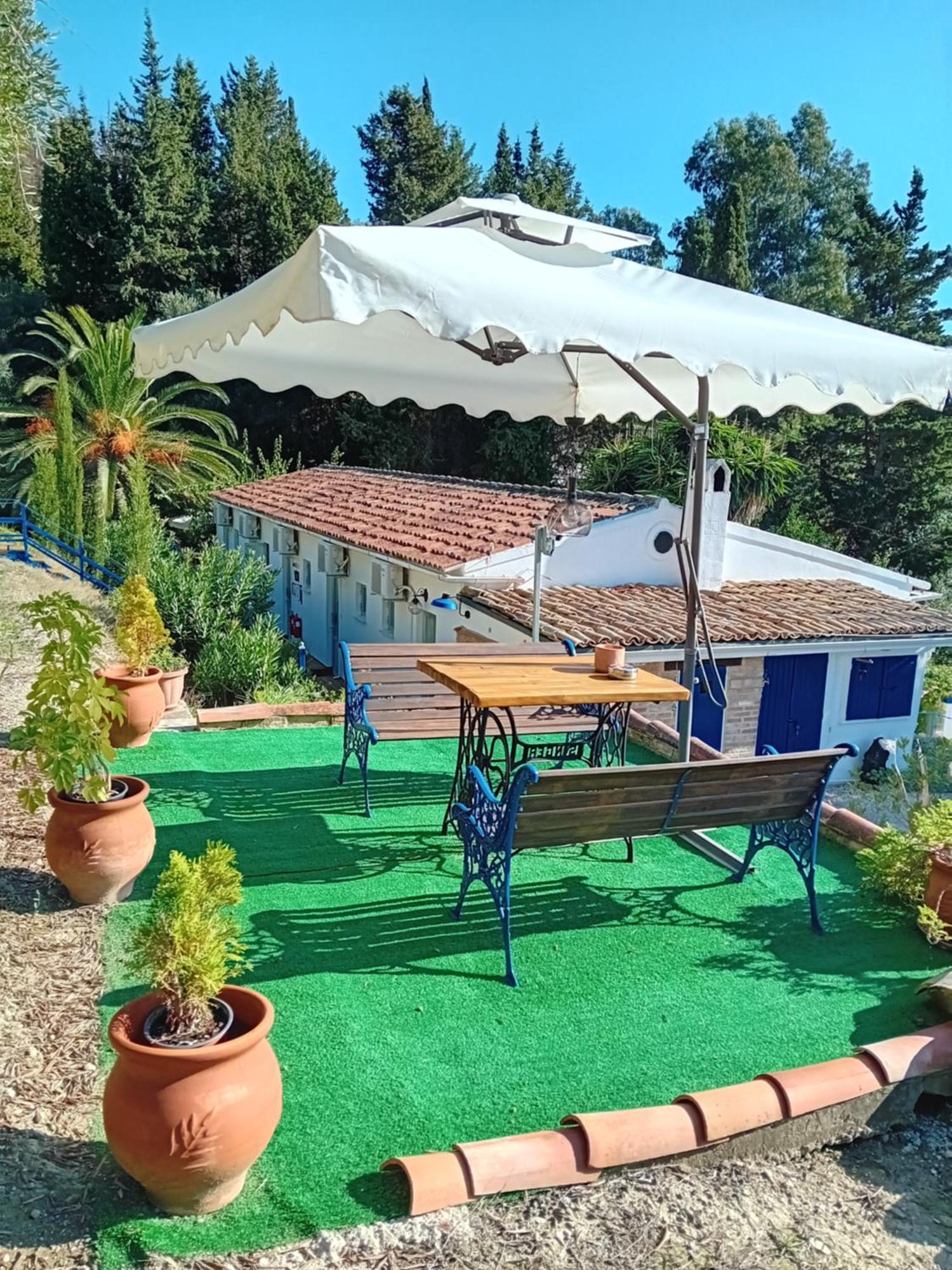 Ferienwohnung Spiti Melianou Agios Georgios Pagon Exterior foto